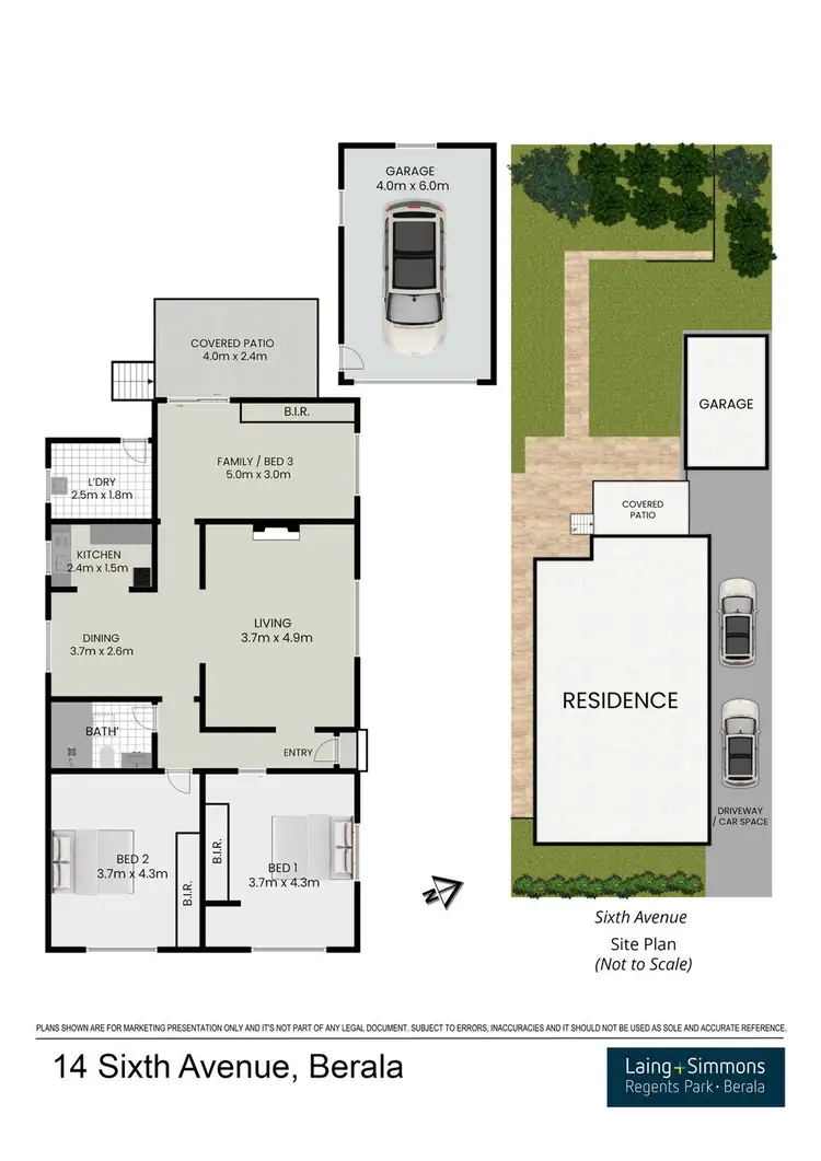 Floorplan of Homely house listing, 14 Sixth Avenue, Berala NSW 2141