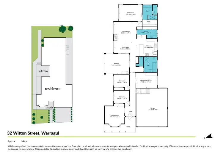 Floorplan of Homely house listing, 32 Witton Street, Warragul VIC 3820