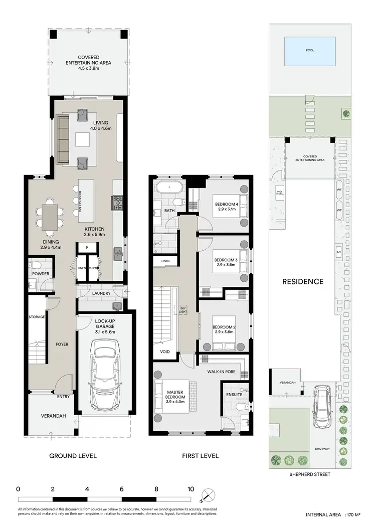 Floorplan of Homely semi-detached listing, 46 Shepherd Street, Ryde NSW 2112