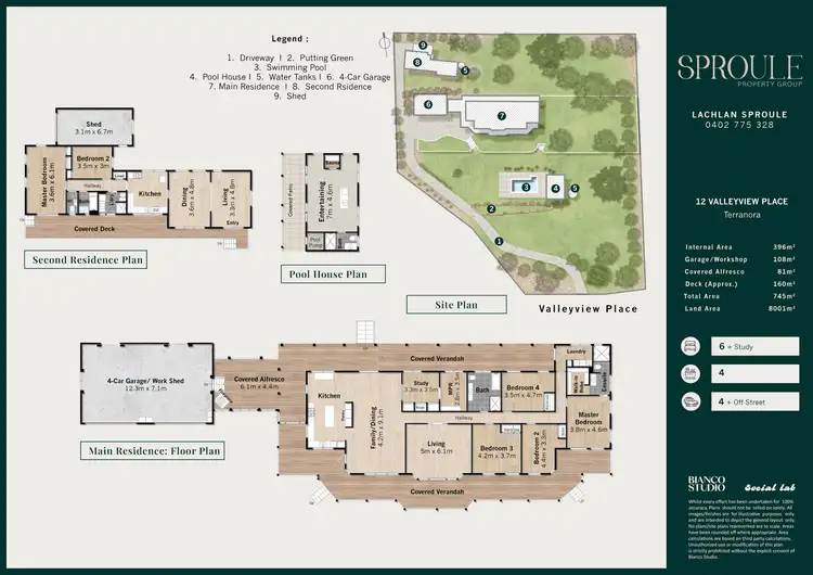 Floorplan of Homely house listing, 12 Valleyview Place, Terranora NSW 2486