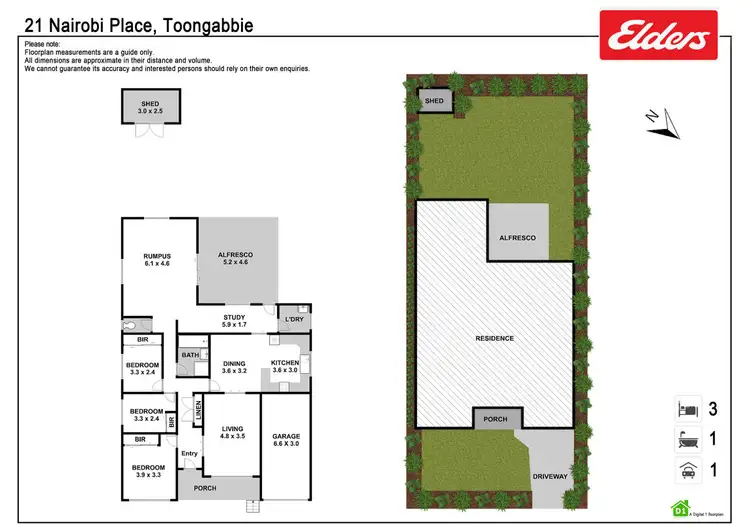 Floorplan of Homely house listing, 21 Nairobi Place, Toongabbie NSW 2146