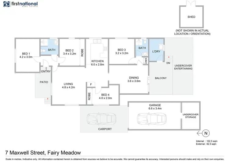 Floorplan of Homely house listing, 7 Maxwell Street, Fairy Meadow NSW 2519