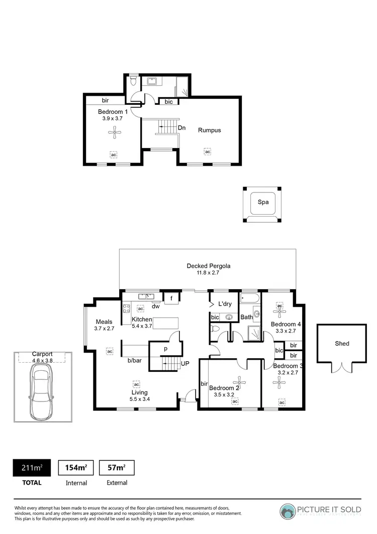 Floorplan of Homely house listing, 15 Barramundi Drive, Hallett Cove SA 5158