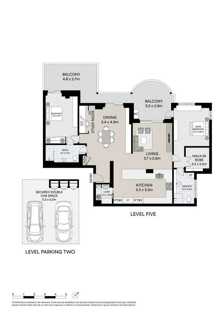 Floorplan of Homely apartment listing, 503/7-11 Gerrale Street, Cronulla NSW 2230