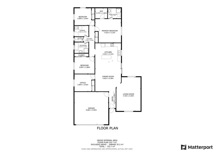 Floorplan of Homely house listing, 9 Singleton Court, Emerald QLD 4720