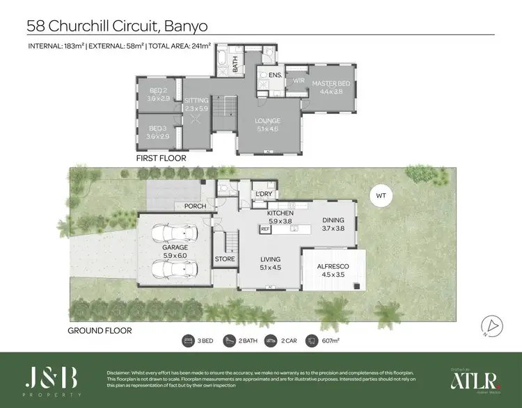 Floorplan of Homely house listing, 58 Churchill Circuit, Banyo QLD 4014