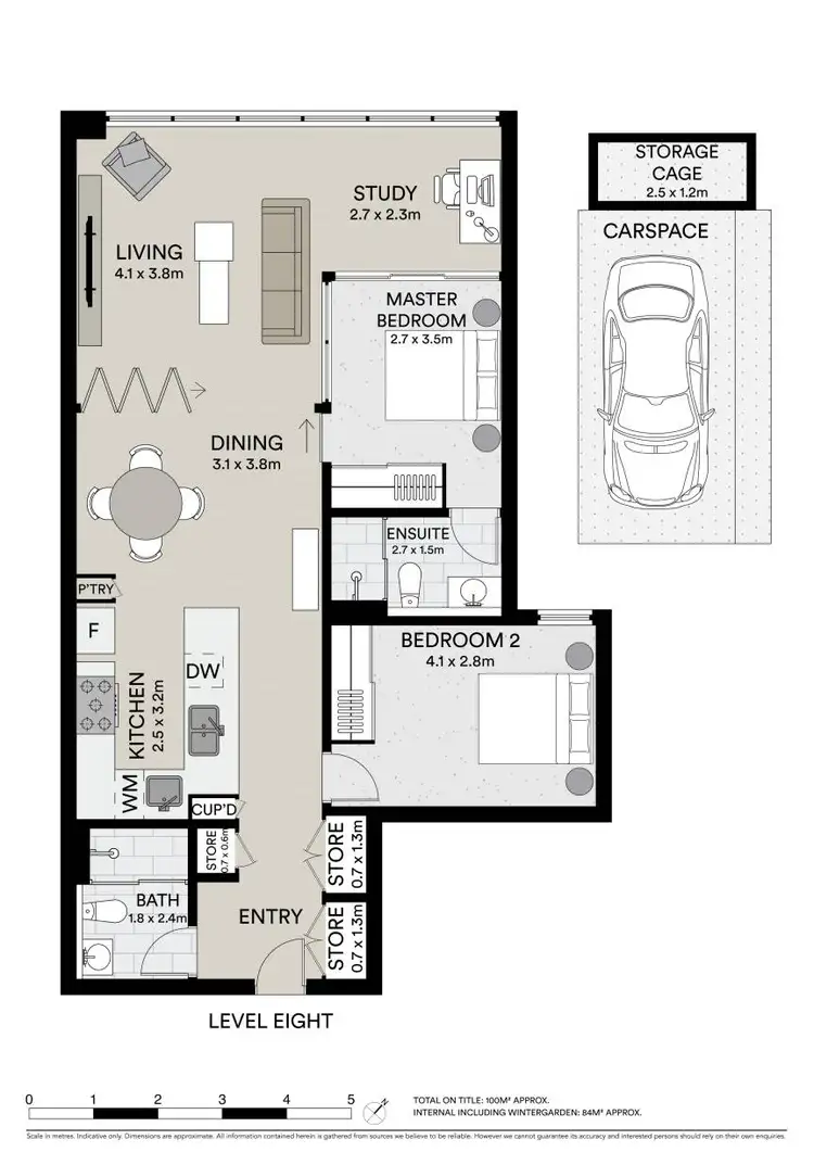 Floorplan of Homely apartment listing, 813/11 Wentworth Place, Wentworth Point NSW 2127