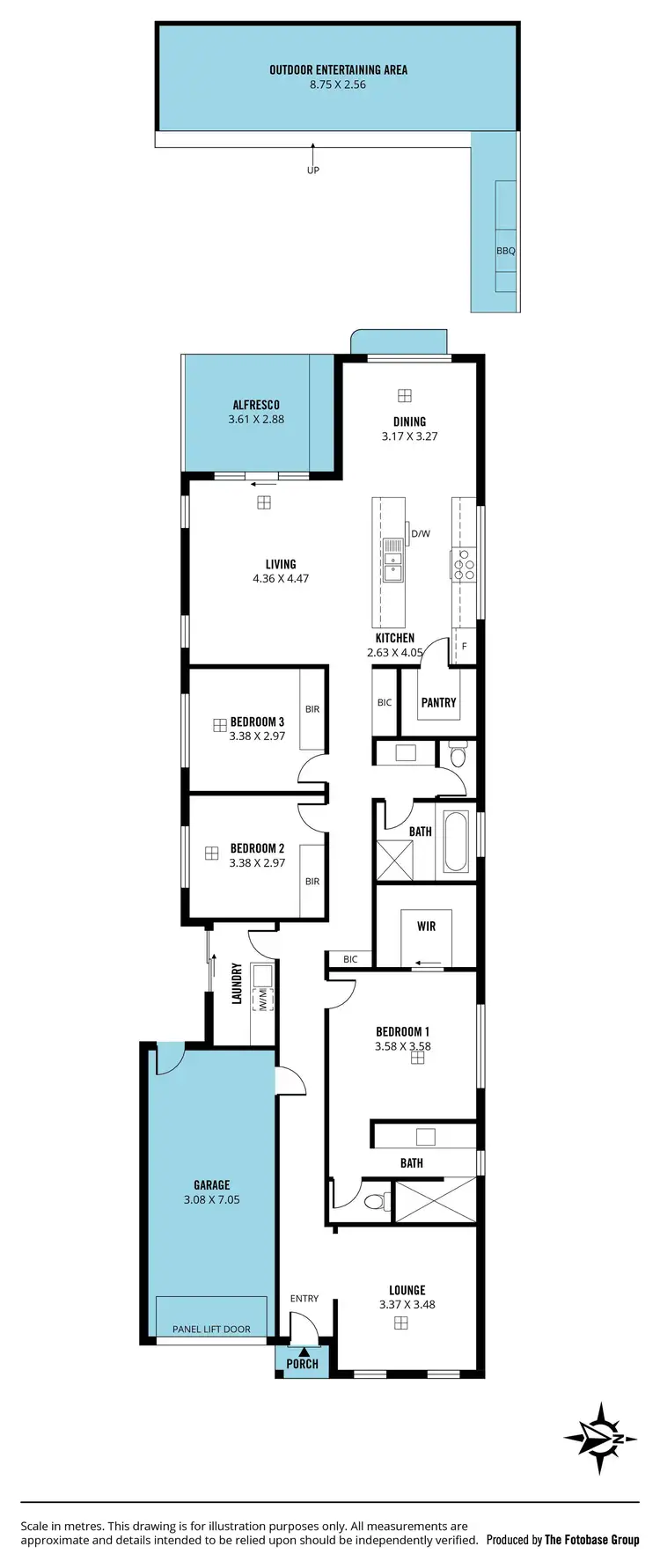 Floorplan of Homely house listing, 3a Esperance Street, Port Noarlunga South SA 5167