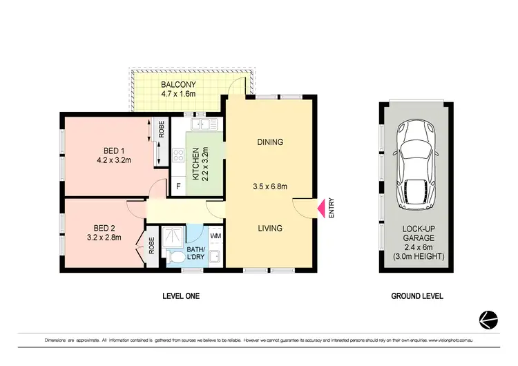 Floorplan of Homely apartment listing, 1/48 Middle Head Road, Mosman NSW 2088