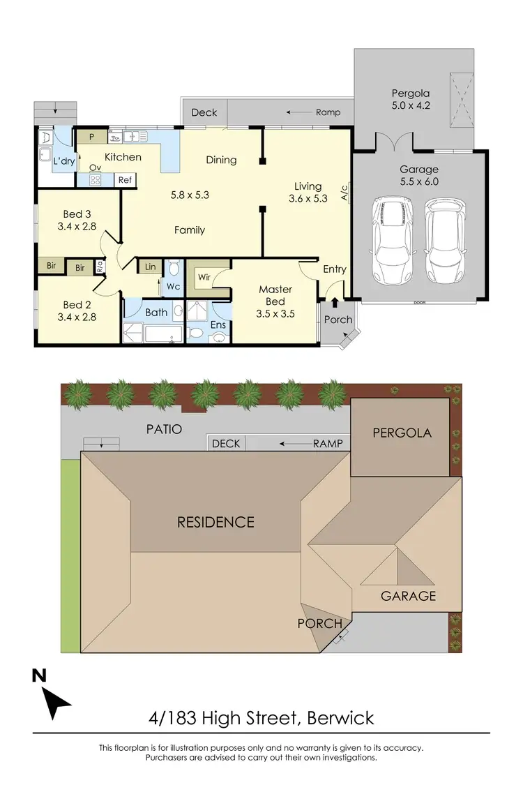 Floorplan of Homely unit listing, 4/183 High Street, Berwick VIC 3806