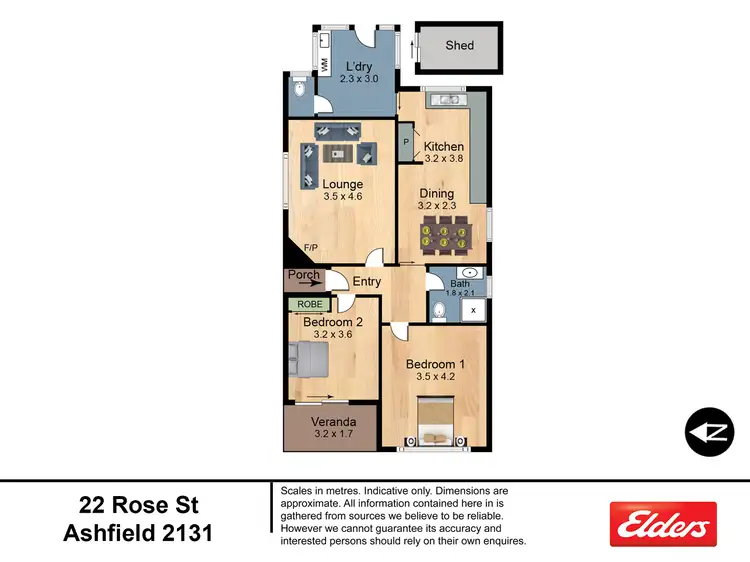 Floorplan of Homely house listing, 22 Rose Street, Ashfield NSW 2131
