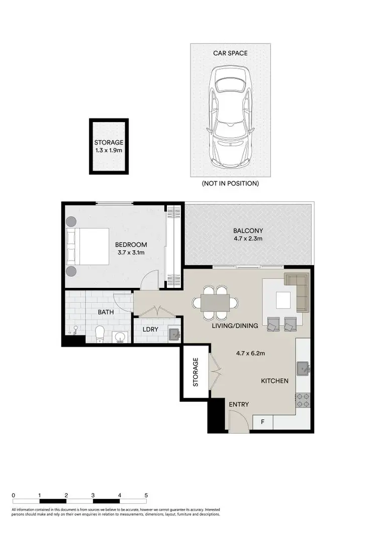 Floorplan of Homely unit listing, 101/225 Hume Highway, Greenacre NSW 2190