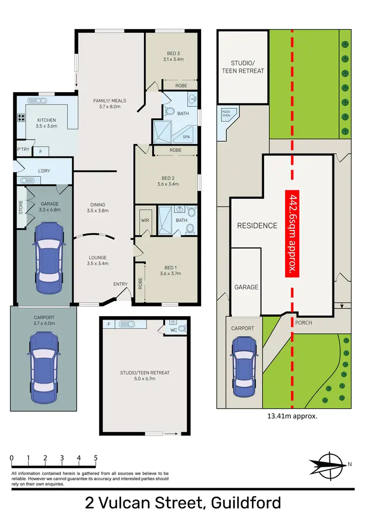 Floorplan of Homely house listing, 2 Vulcan Street, Guildford NSW 2161