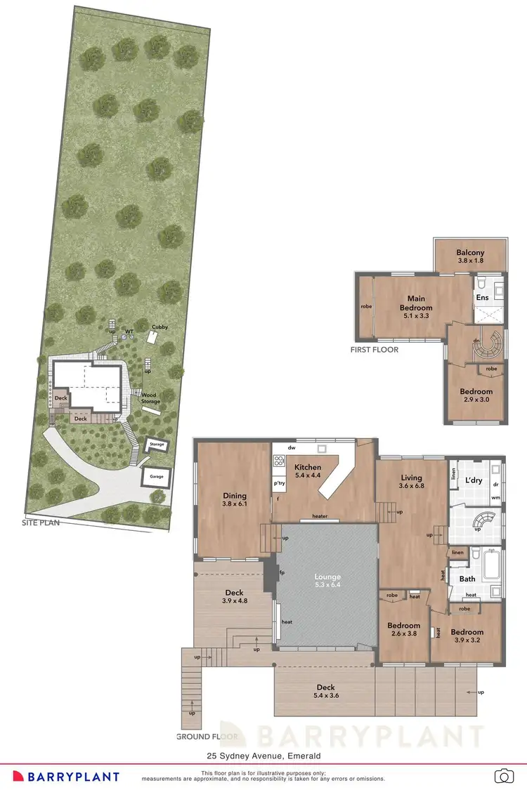 Floorplan of Homely house listing, 25 Sydney Avenue, Emerald VIC 3782