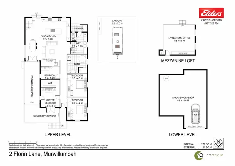 Floorplan of Homely house listing, 2 Florin Lane, Murwillumbah NSW 2484