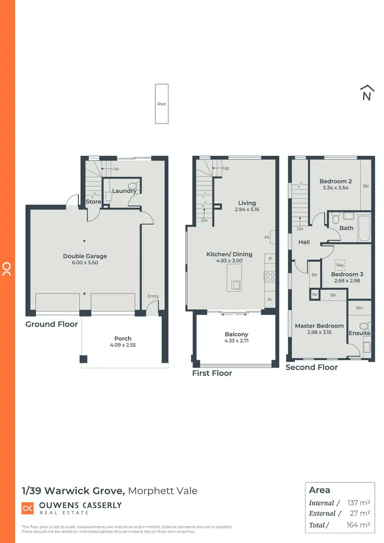 Floorplan of Homely house listing, 1/39 Warwick Grove, Morphett Vale SA 5162