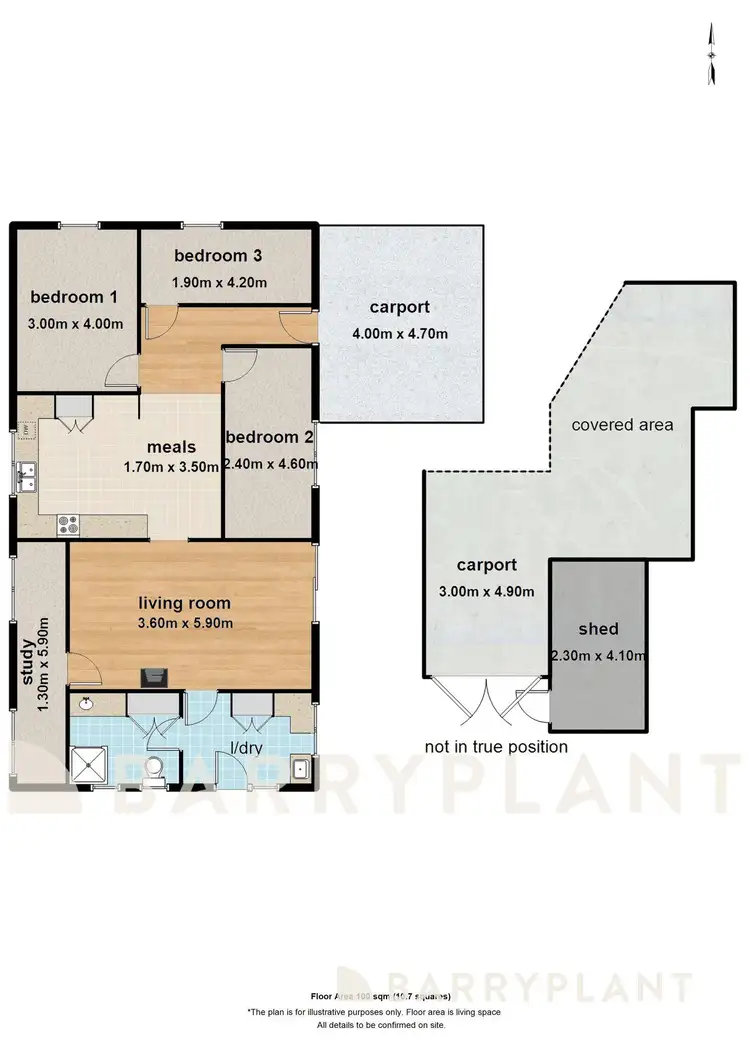 Floorplan of Homely house listing, 41 Boundary Road East, Emerald VIC 3782