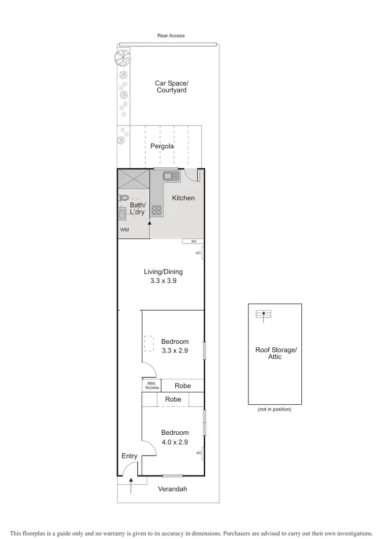 Floorplan of Homely house listing, 364 Ross Street, Port Melbourne VIC 3207