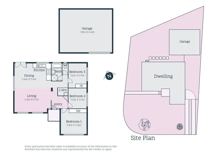 Floorplan of Homely house listing, 4 Keith Avenue, Epping VIC 3076
