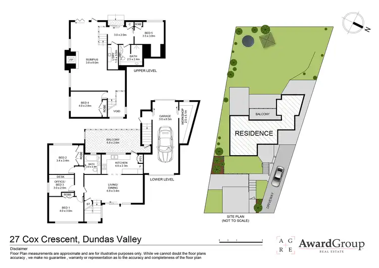 Floorplan of Homely house listing, 27 Cox Crescent, Dundas Valley NSW 2117
