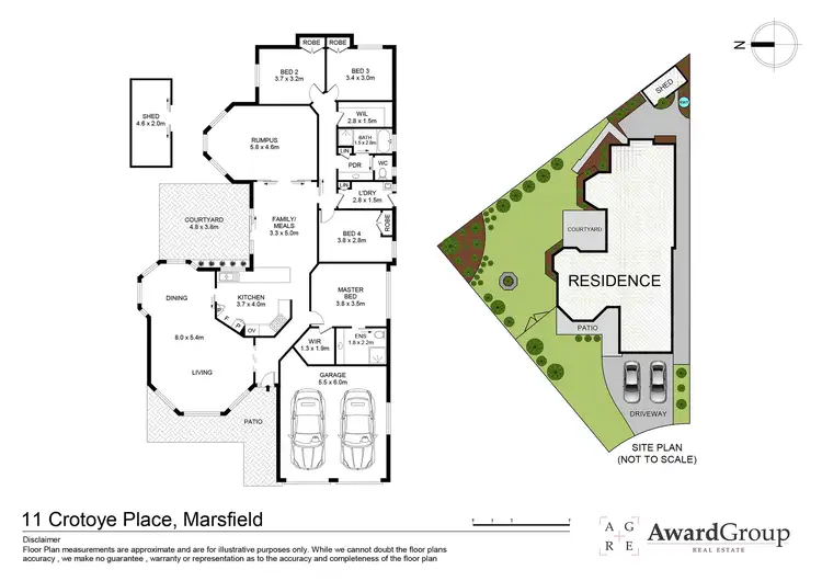 Floorplan of Homely house listing, 11 Crotoye Place, Marsfield NSW 2122