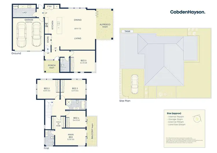 Floorplan of Homely semi-detached listing, 1B Baringa Road, Earlwood NSW 2206