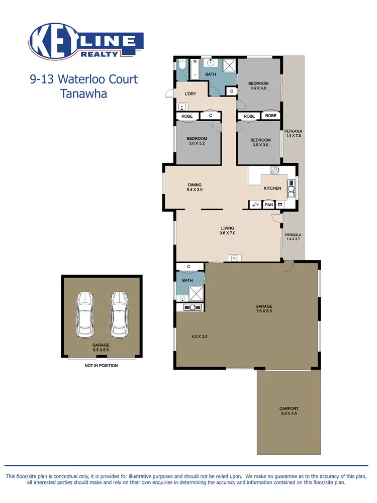 Floorplan of Homely house listing, 9-13 Waterloo Court, Tanawha QLD 4556