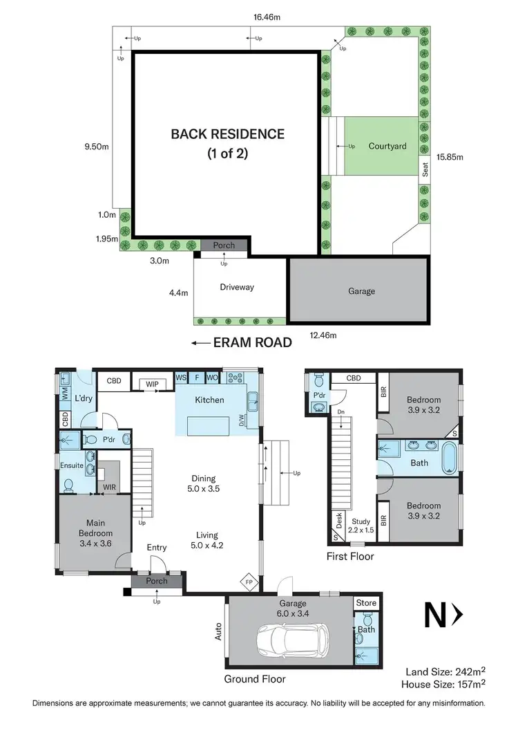 Floorplan of Homely house listing, 2/4 Eram Road, Box Hill North VIC 3129