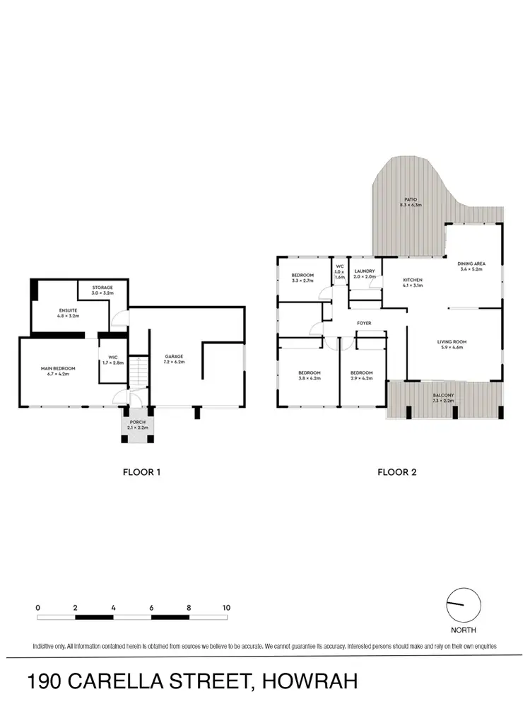 Floorplan of Homely house listing, 190 Carella Street, Howrah TAS 7018