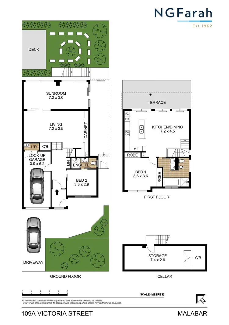 Floorplan of Homely house listing, 109a Victoria Street, Malabar NSW 2036