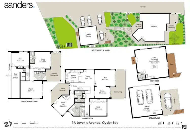 Floorplan of Homely house listing, 1A Juvenis Avenue, Oyster Bay NSW 2225