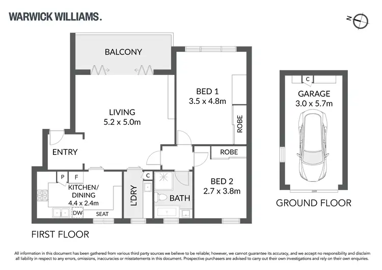 Floorplan of Homely apartment listing, 3/2-4 Montrose Road, Abbotsford NSW 2046