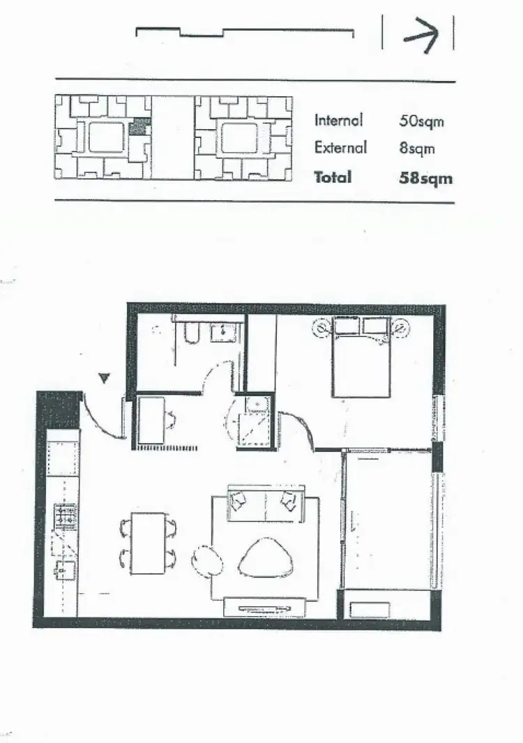 Floorplan of Homely unit listing, 15/767 Botany Road, Rosebery NSW 2018