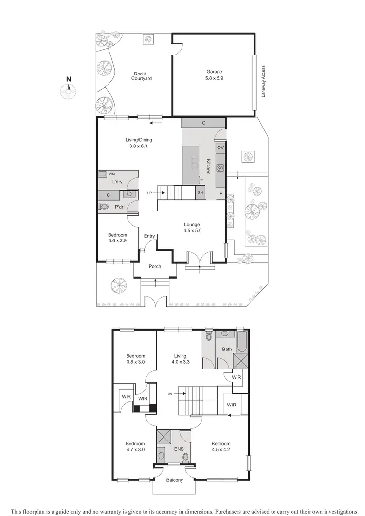 Floorplan of Homely house listing, 89c Ruskin Street, Elwood VIC 3184