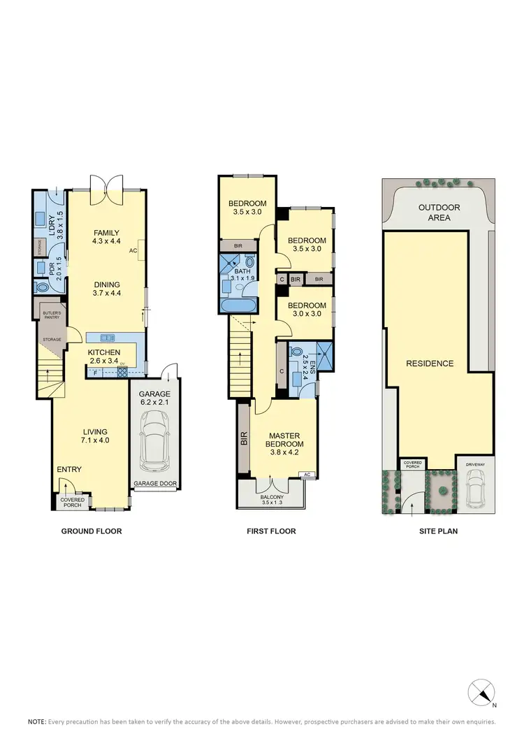 Floorplan of Homely house listing, 1/11 Dale Street, Maribyrnong VIC 3032