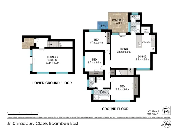 Floorplan of Homely house listing, 3/10 Bradbury Close, Boambee East NSW 2452