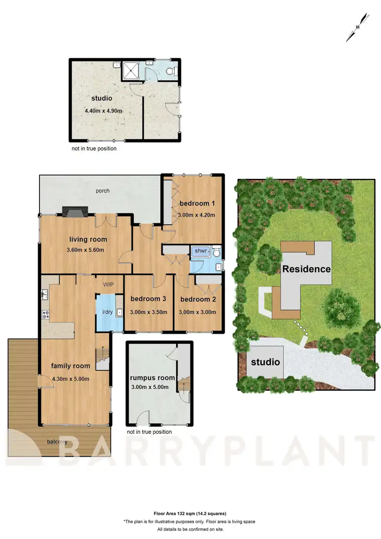 Floorplan of Homely house listing, 339 Belgrave Gembrook Road, Emerald VIC 3782