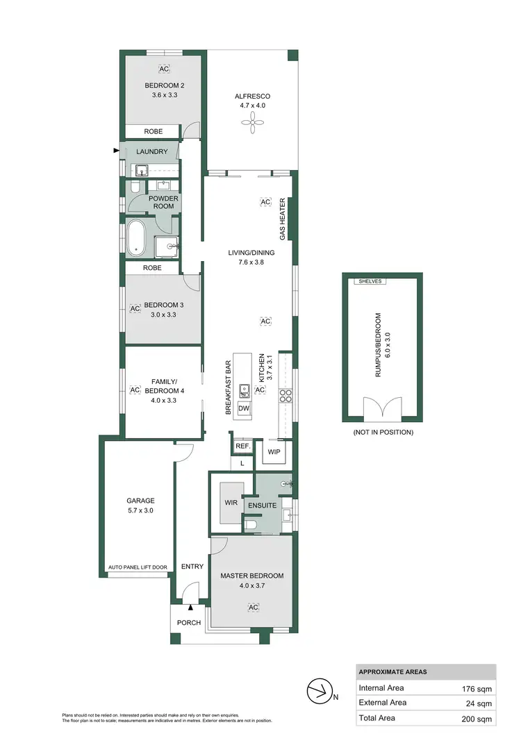 Floorplan of Homely house listing, 44 Kennington Road, Hope Valley SA 5090