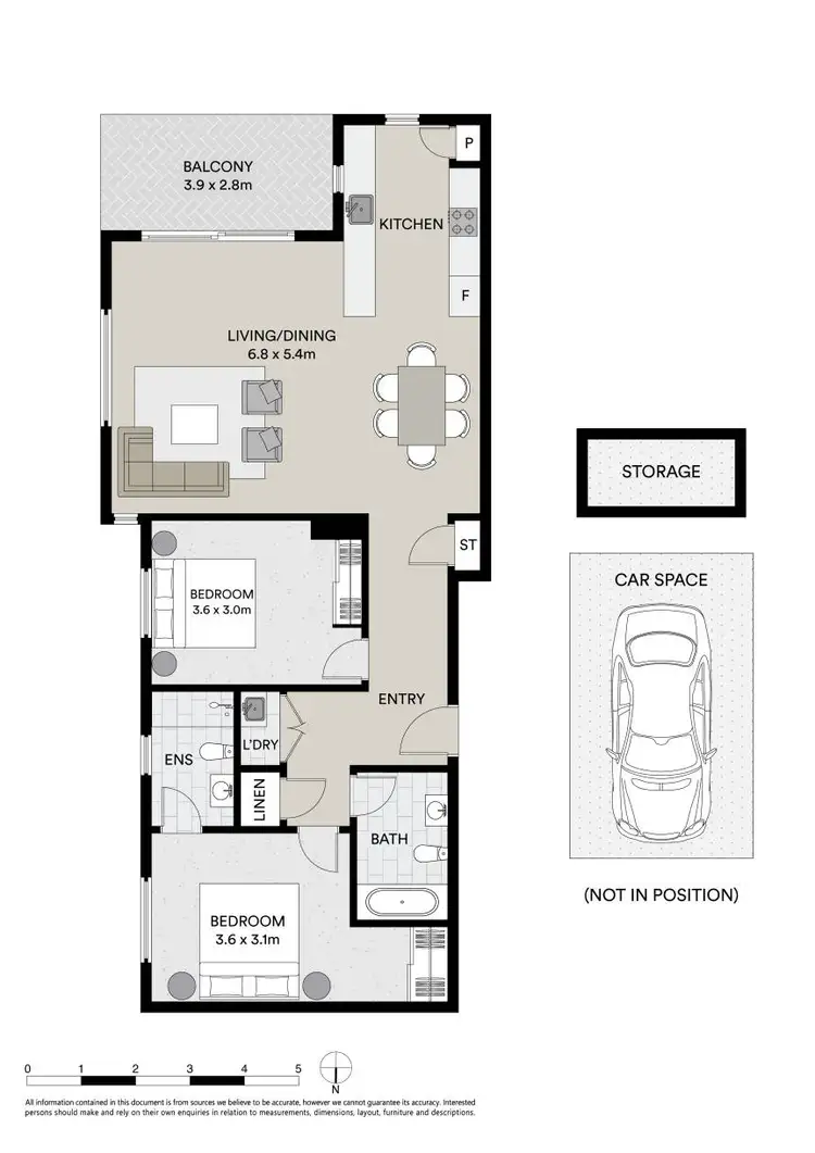 Floorplan of Homely apartment listing, 306/351D Hume Highway, Bankstown NSW 2200