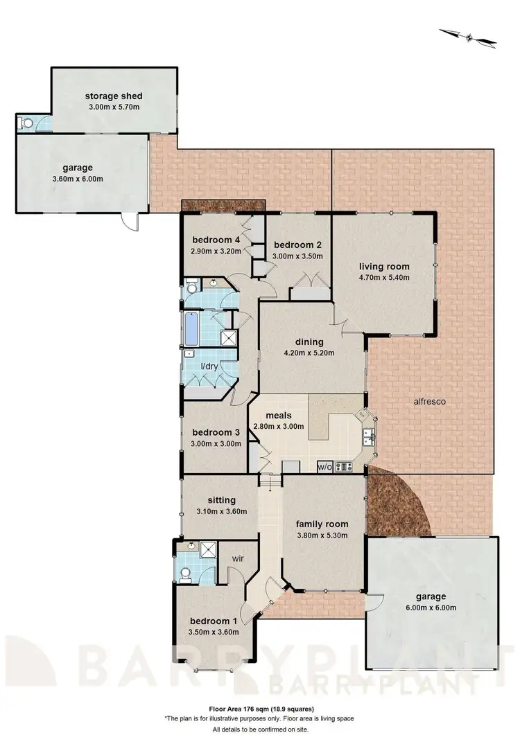 Floorplan of Homely house listing, 47a Beaconsfield Emerald Road, Emerald VIC 3782