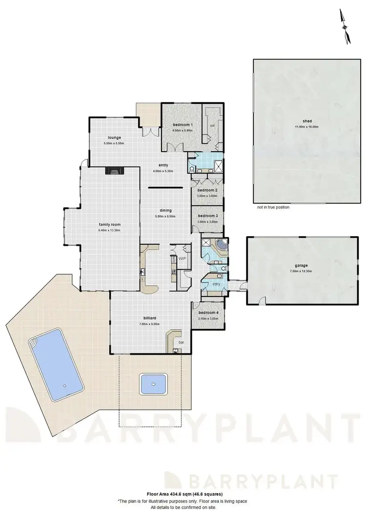 Floorplan of Homely rural property listing, 5 Cremin Drive, Pakenham VIC 3810