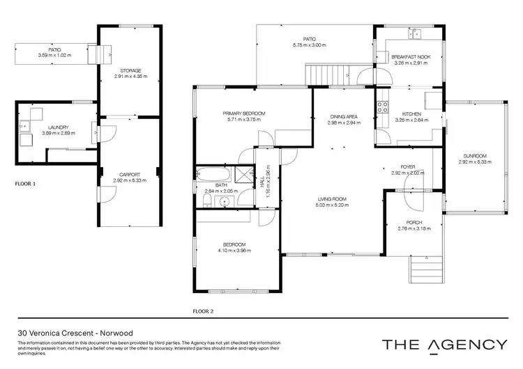 Floorplan of Homely house listing, 30 Veronica Crescent, Norwood TAS 7250