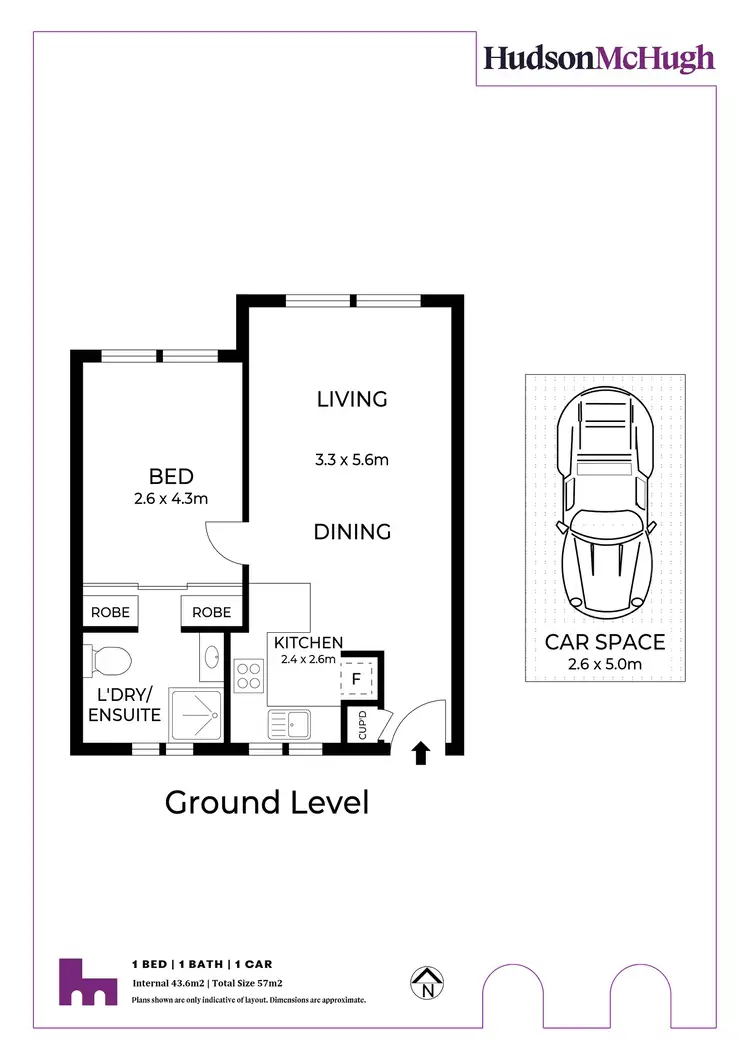 Floorplan of Homely apartment listing, 4/81-83 Hercules Street, Dulwich Hill NSW 2203