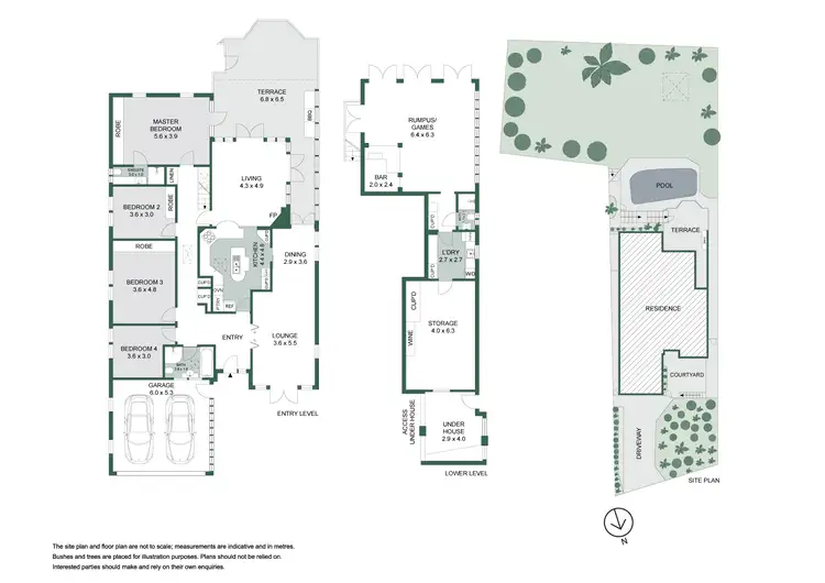 Floorplan of Homely house listing, 44 Hawthorne Avenue, Chatswood NSW 2067