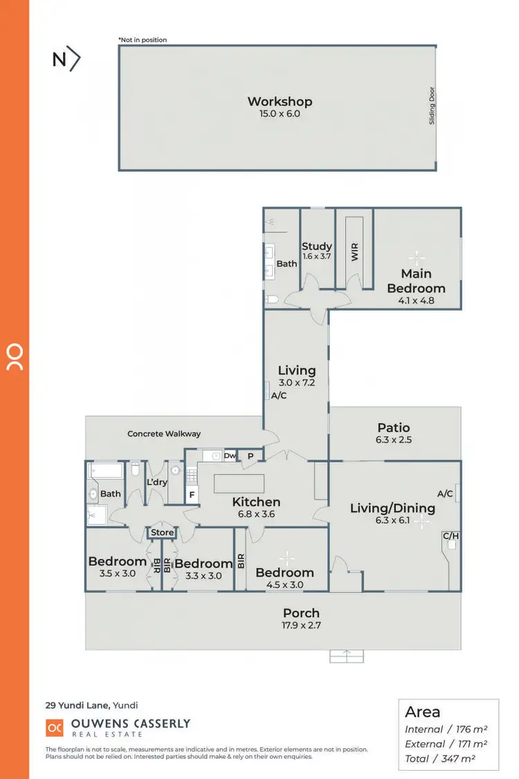 Floorplan of Homely rural property listing, 29 Yundi Lane, Yundi SA 5172