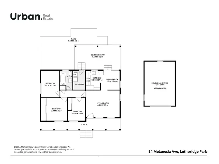 Floorplan of Homely house listing, 34 Melanesia Avenue, Lethbridge Park NSW 2770