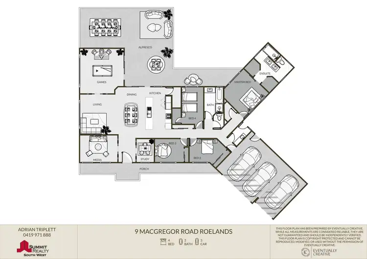 Floorplan of Homely house listing, 9 Macgregor Road, Roelands WA 6226