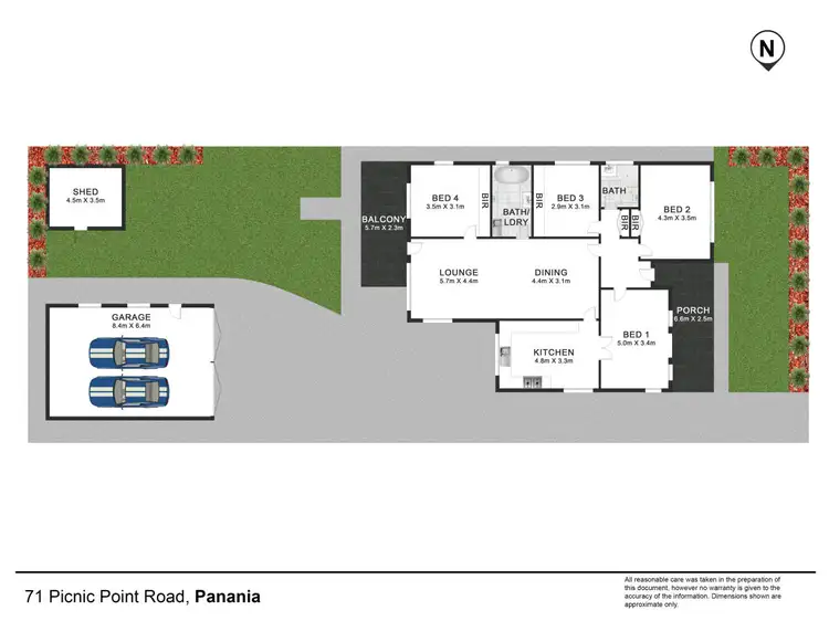 Floorplan of Homely house listing, 71 Picnic Point Road, Panania NSW 2213