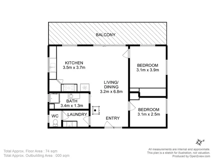 Floorplan of Homely house listing, 120 Tip Road, Nubeena TAS 7184