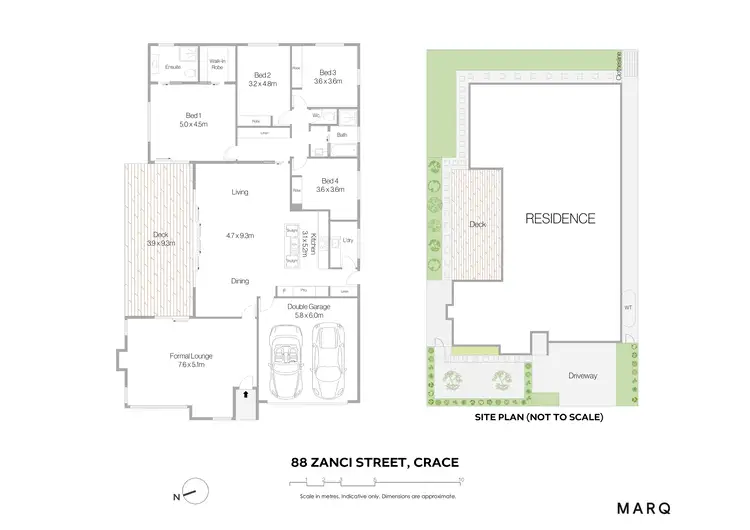 Floorplan of Homely house listing, 88 Zanci Street, Crace ACT 2911